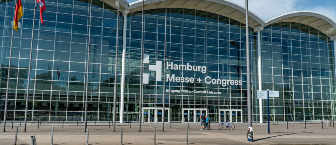 CCH - the Congress Center Hamburg - CITY OF HAMBURG, GERMANY - MAY 10, 2021